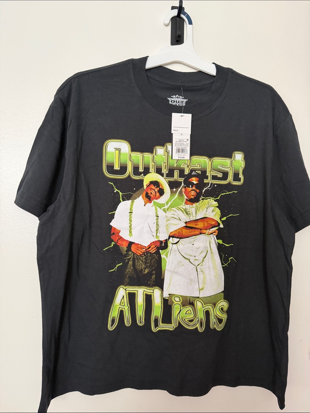 Men Graphic black Tee